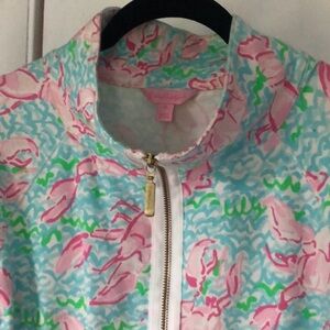 Rare Lily Pulitzer Lobstah Roll Skipper Popver